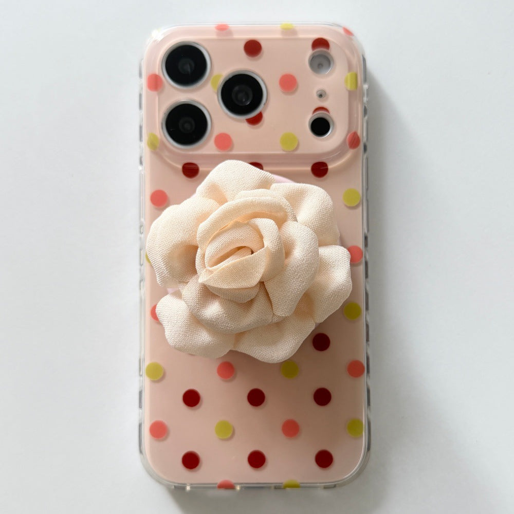 カラフルドット 透明感 マグネット式iPhoneケース 使用・構造イメージ 20