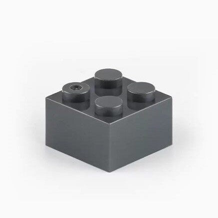 ブロック型キーキャップ ダークグレー