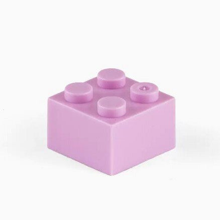 ブロック型キーキャップ ピンク