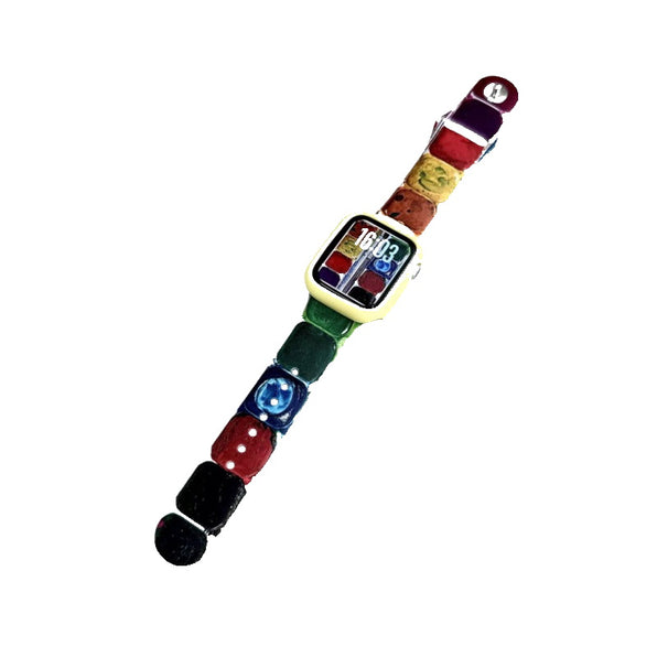 Paint Palette Apple Watch Band Colorful