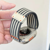 ミリタリー ナイロン マグネット Apple Watch バンドの全体イメージ