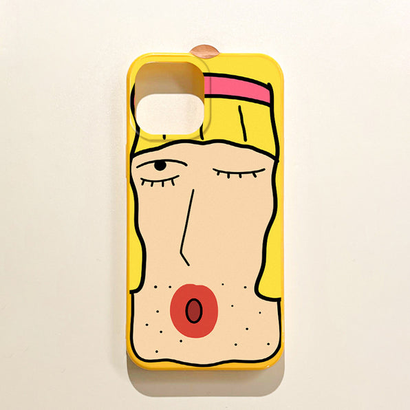 Ugly-cute Expression Soft iPhone Case