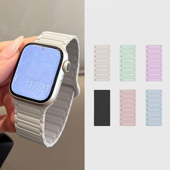 Apple Watch Silicone Band, 13 Colors, Solid & Two-Tone
