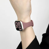 バタフライバックル シリコン Apple Watch バンドの全体イメージ