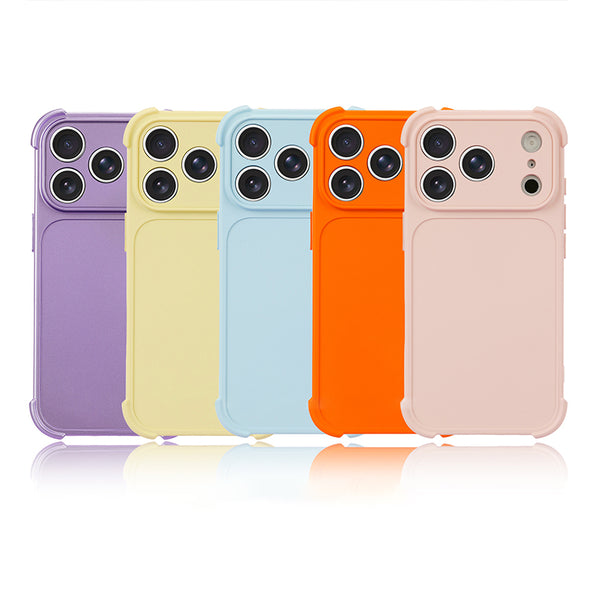 マットシリコン 四隅エアバッグ iPhoneケース カラーバリエーション