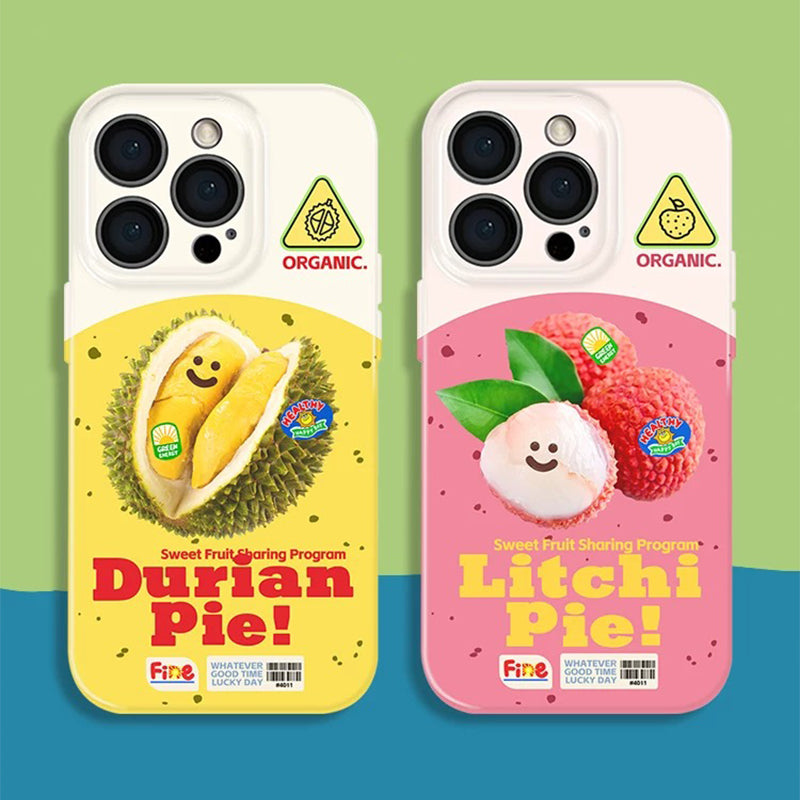 スマイルフルーツ グラフィック iPhoneケースの商品画像 2