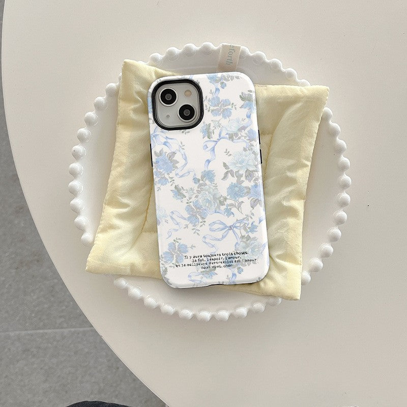 iPhoneケース バラ ローズ 花柄 韓国 ソフト | NUVECOR