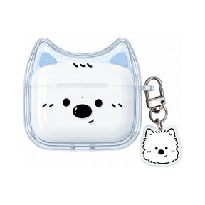 AirPods ケース+顔チャーム(2点セット)
