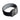 ブラック×グレーのマグネットシリコン Apple Watchバンド