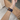 ネイビーデニムの面ファスナー Apple Watchバンド装着参考画像