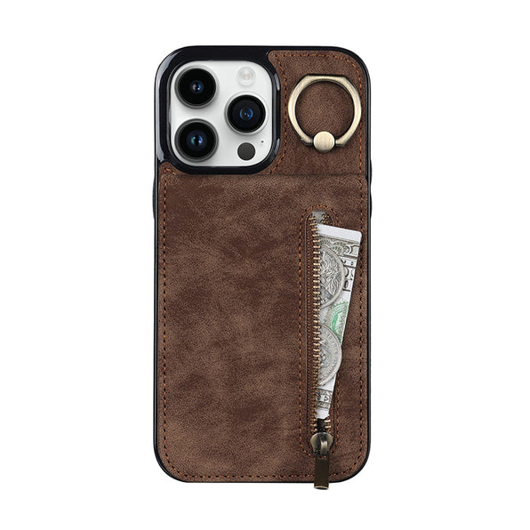 Card Holder Ring Stand iPhone Case
