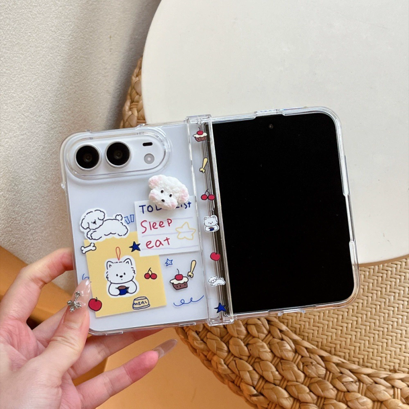 ドッグコラージュ 折りたたみスマホケース 商品参考画像 2