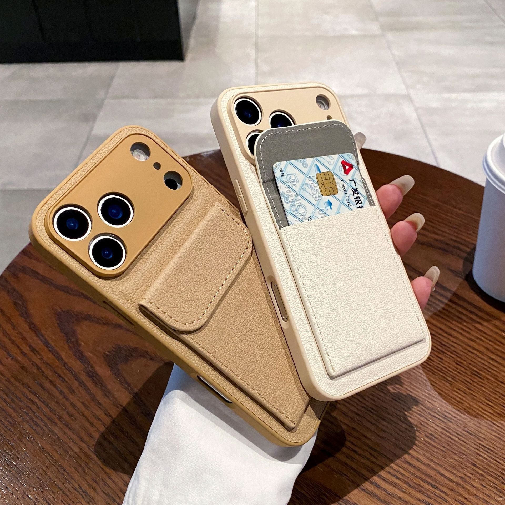 カードポケット スタンド iPhoneケース | NUVECOR