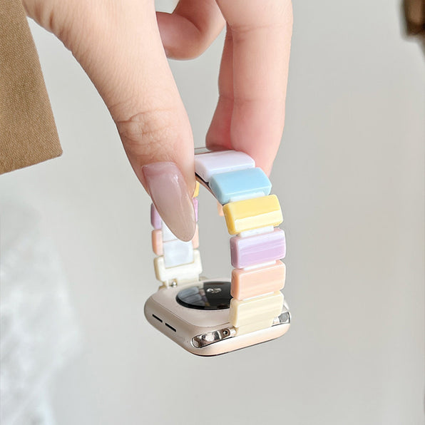 Colorful Aurora Resin Apple Watch Band - All 8 Colors