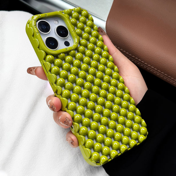 Silicone 3D Bubble Heat Dissipation Breathable Non-slip Unique