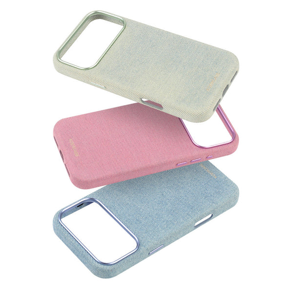 MagSafe Compatible Denim iPhone Case Shockproof