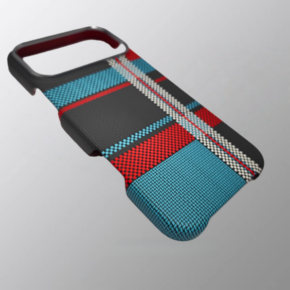 Kevlar-style iPhone Case MagSafe Half-Cover