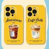 アイスコーヒーグラフィック カラフル iPhoneケースの商品画像 4