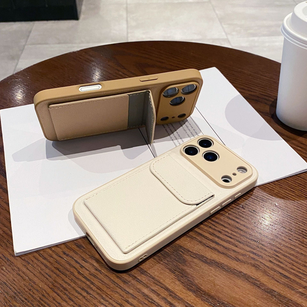 カードポケット スタンド iPhoneケース | NUVECOR