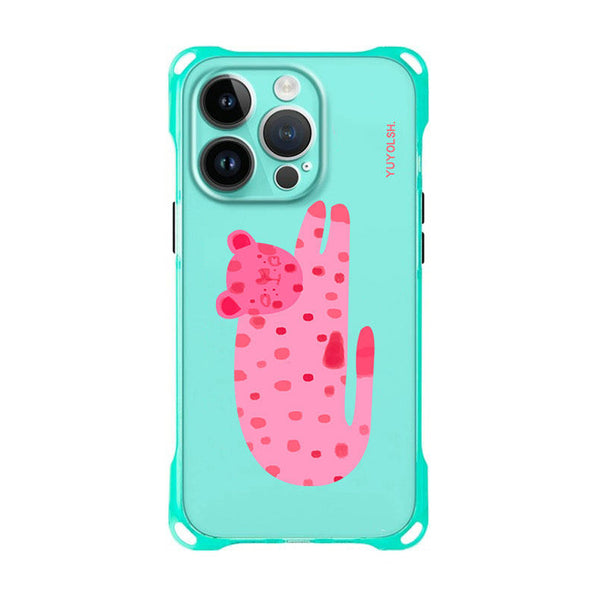 Silicone Wave Dot Kitten Shoulder Strap Optional