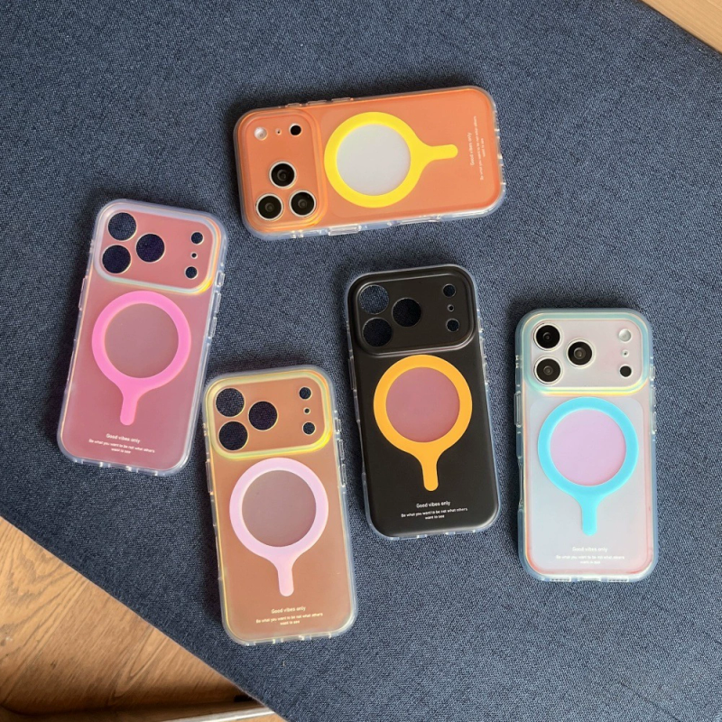 カメレオンカラー マグネット対応iPhoneケース 商品参考画像 1