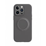 グラファイトの360度回転リングスタンド付きiPhoneケース