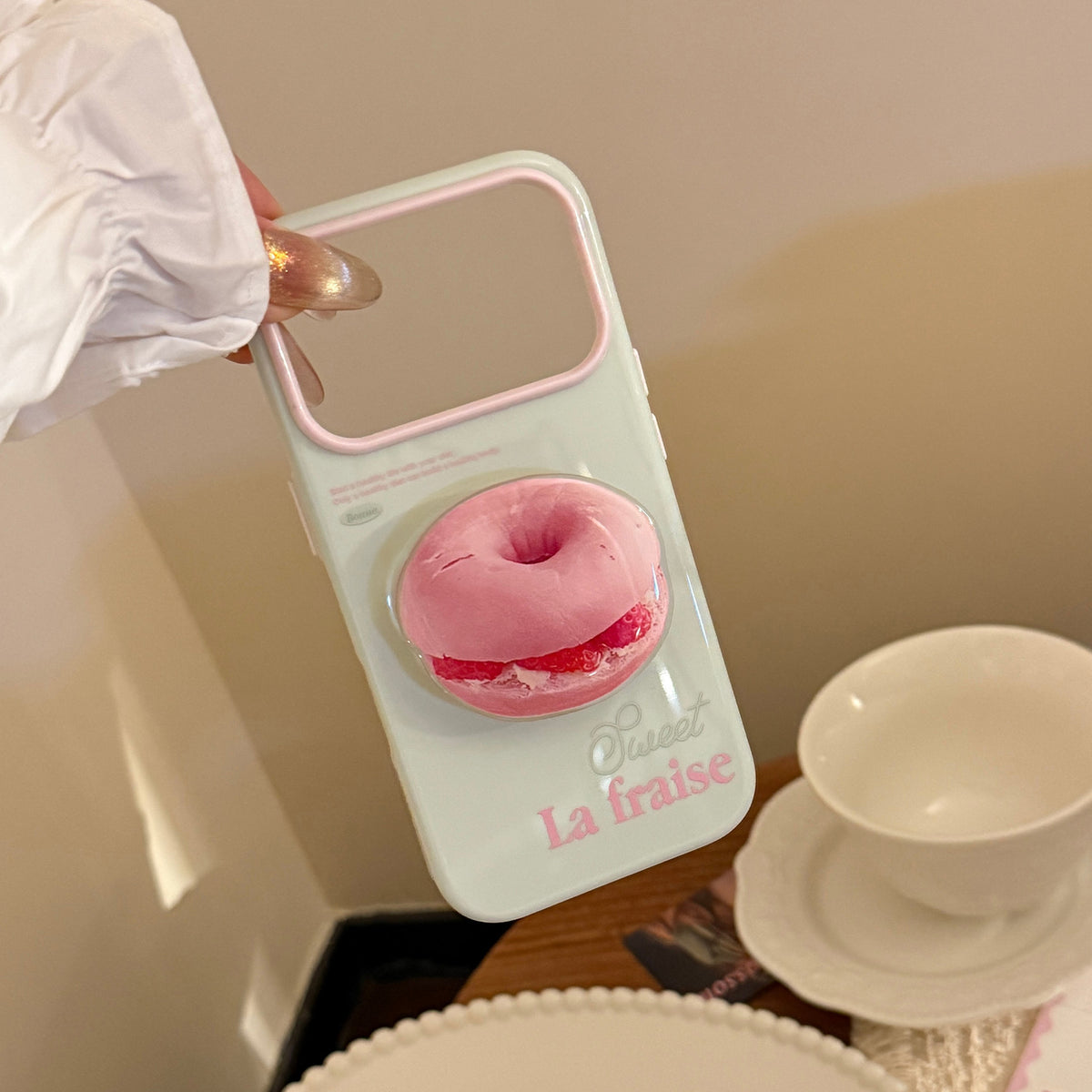 ベーカリーモチーフ グリップスタンド iPhoneケースの商品画像 7
