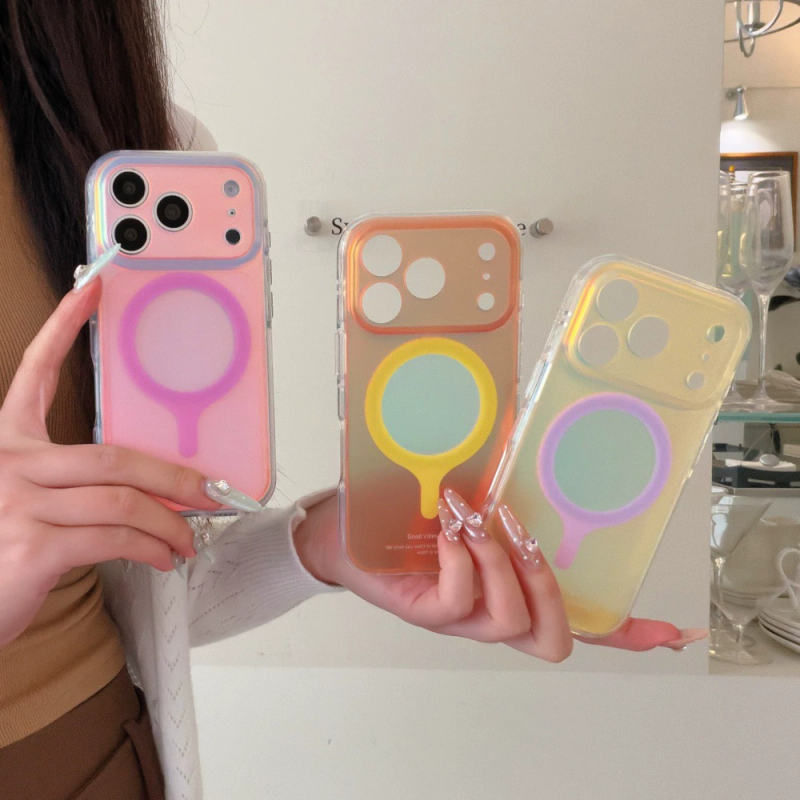カメレオンカラー マグネット対応iPhoneケース 商品参考画像 2