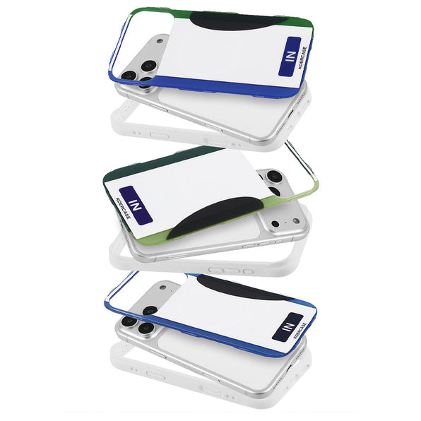 MagSafe Compatible Replaceable Back Panel Tennis Pattern iPhone Case