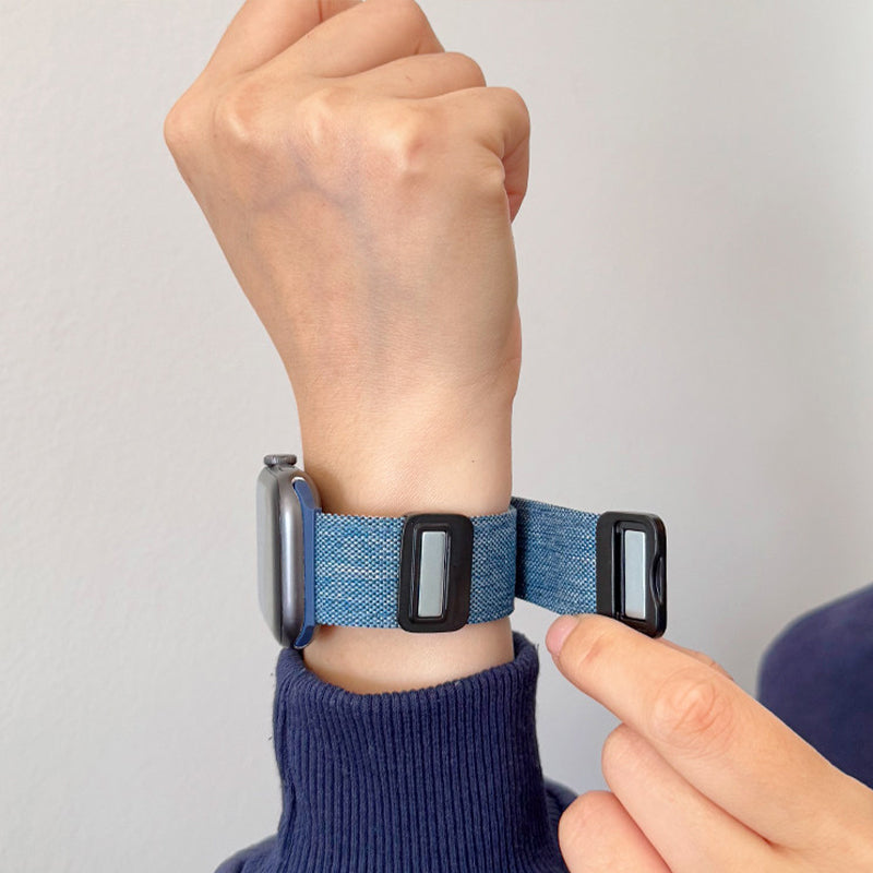 リネン調 ナイロン マグネット Apple Watchバンド 詳細画像 3