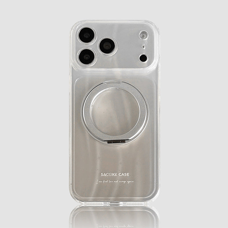ホログラム スター柄 iPhoneケース ディテール 1