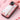 ピンク の 花柄カードポケット iPhoneケース