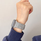 リネン調 ナイロン マグネット Apple Watchバンド 詳細画像 4