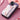 パープル の 花柄カードポケット iPhoneケース