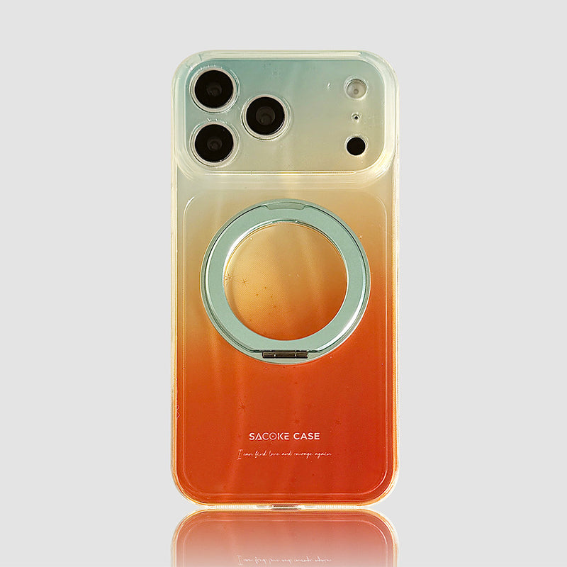 ホログラム スター柄 iPhoneケース ディテール 2