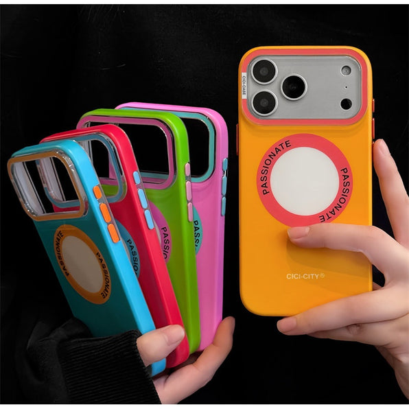 【MagSafe兼容】適用於iPhone 13-17全10款機型 多巴胺配色磨砂手機殼 全面包覆 抗震防摔 5色可選