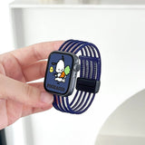 ネイビー の ナイロンループ Apple Watch バンド