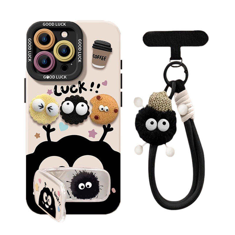 ビッグアイ キャラクター iPhoneケース 白背景商品画像 16