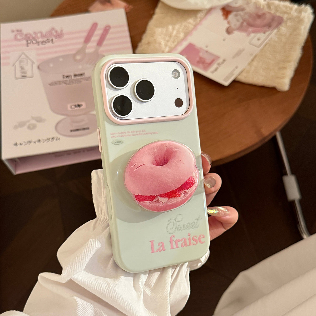 ベーカリーモチーフ グリップスタンド iPhoneケースの商品画像 16