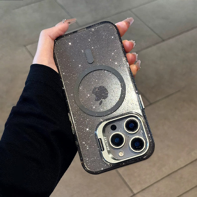 グリッター メタルスタンド iPhoneケースの商品画像 17