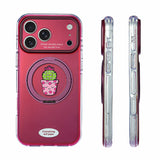 ピンク 回転スタンド iPhoneケース ケース単品