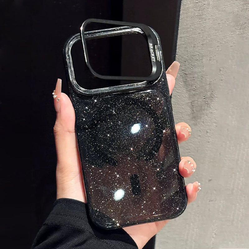 グリッター メタルスタンド iPhoneケースの商品画像 18