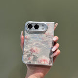 油絵風花柄iPhone Duoケースのデザイン・使用イメージ 13
