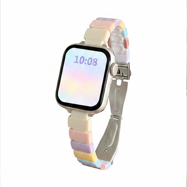 Colorful Aurora Resin Apple Watch Band - All 8 Colors