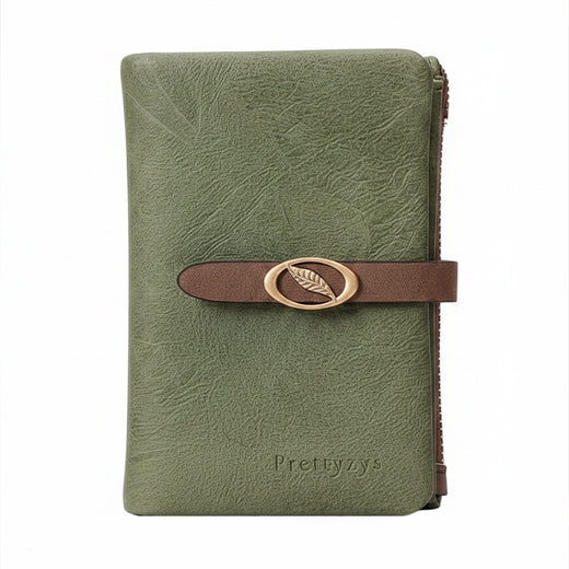 Leather-look Bi-fold Mini Wallet with Card Slots