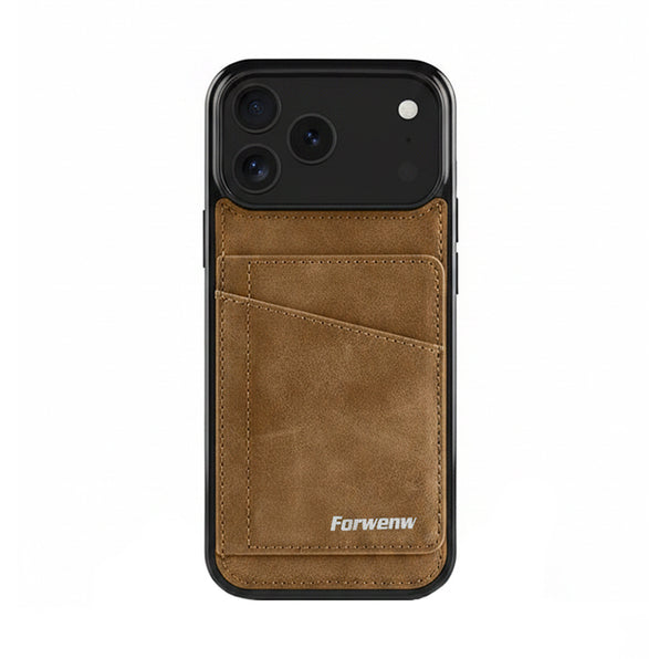 Matte leather-style flap card pocket smartphone case with stand function (available in 5 colors)