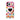 iPhone ケース MagSafe対応 クリア チェック 水玉 ハートミラースタンド付き 17 Pro Max/16/15/14/13 韓国 かわいい