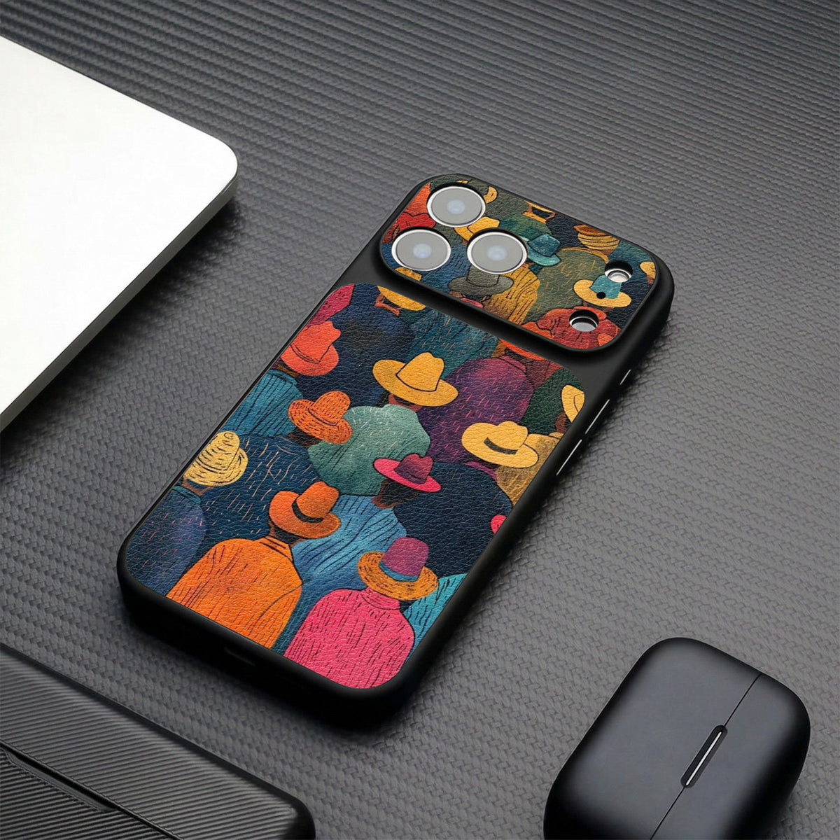 ヴィンテージ群像アート iPhoneケース バリエーション画像