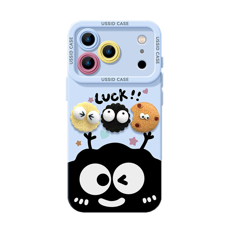 ビッグアイ キャラクター iPhoneケース 白背景商品画像 23