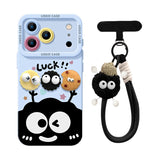 ビッグアイ キャラクター iPhoneケース 白背景商品画像 24